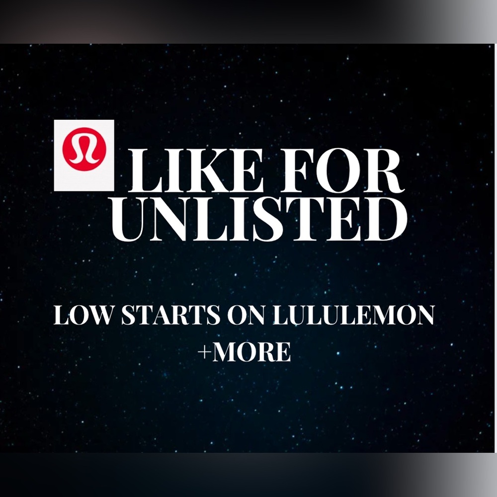 Unlisted Lululemon, SKIMS, Athleta, Little Sleepies, Shoes, Purses + More ❤️